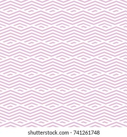 Vector seamless pattern. Abstract pink geometric background