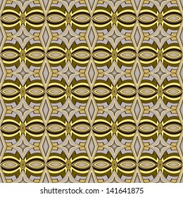 vector seamless pattern of abstract shapes