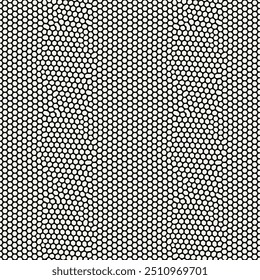 Vector seamless pattern. Abstract spotted texture. Monochrome natural spots. Creative background with fluid blots. Decorative tileable design.