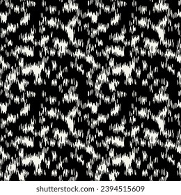 Vector seamless pattern. Abstract spotty texture. Natural monochrome design. Creative background with blots. Decorative organic swatch.