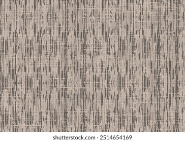 Vector seamless pattern. Abstract spotty texture. Natural monochrome design. Creative diagonal blots on brown textured background.