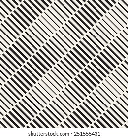 Vector seamless pattern. Abstract striped texture with diagonal dotted stripes