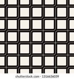 Vector seamless pattern. Abstract stylish background with squares. Modern graphic design.