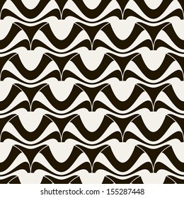 Vector seamless pattern. Abstract stylish background. Modern ornamental texture