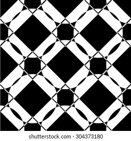 Vector seamless pattern. Abstract stylish background. rhombus.