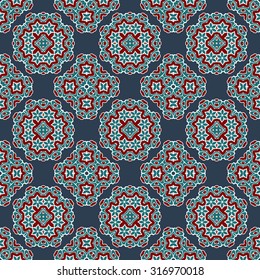 Vector seamless pattern. Abstract stylish background eps