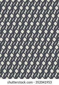 Vector seamless pattern. Abstract stylish background with stylized petals. Minimalist graphic print