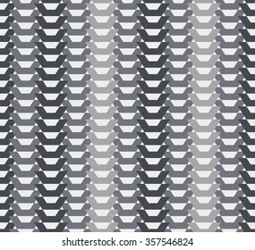 Vector seamless pattern. Abstract stylish background with stylized petals. Minimalist graphic print