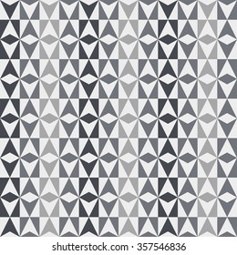 Vector seamless pattern. Abstract stylish background with stylized petals. Minimalist graphic print