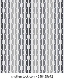 Vector seamless pattern. Abstract stylish background with stylized petals. Minimalist graphic print