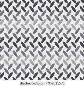 Vector seamless pattern. Abstract stylish background with stylized petals. Minimalist graphic print