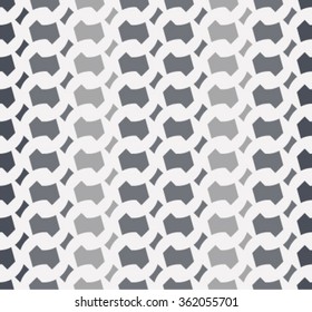 Vector seamless pattern. Abstract stylish background with stylized petals. Minimalist graphic print