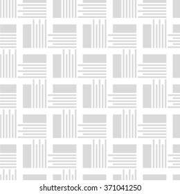 Vector seamless pattern. Abstract stylish background.