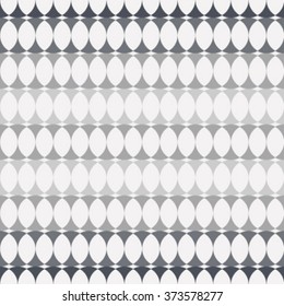 Vector seamless pattern. Abstract stylish background with stylized petals. Minimalist graphic print
