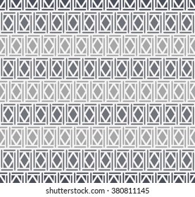 Vector seamless pattern. Abstract stylish background with stylized petals. Minimalist graphic print