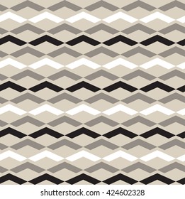 Vector seamless pattern. Abstract stylish background with stylized petals. Minimalist graphic print