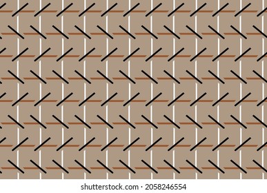Vector seamless pattern, abstract texture background, repeating tiles in four colors.