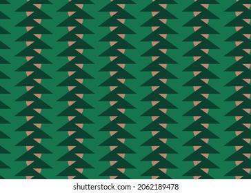 Vector seamless pattern, abstract texture background, repeating tiles in three colors.