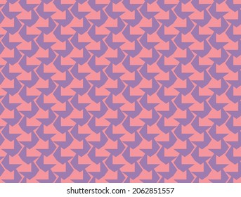 Vector seamless pattern, abstract texture background, repeating tiles in two colors.