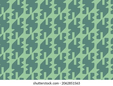 Vector seamless pattern, abstract texture background, repeating tiles in two colors.