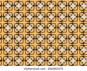 Vector seamless pattern, abstract texture background, repeating tiles in four colors.