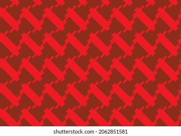 Vector seamless pattern, abstract texture background, repeating tiles in two colors.