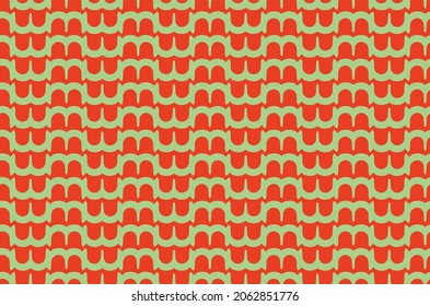 Vector seamless pattern, abstract texture background, repeating tiles in two colors.
