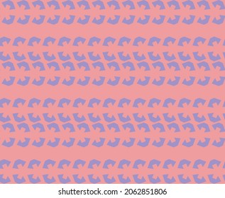 Vector seamless pattern, abstract texture background, repeating tiles in two colors.