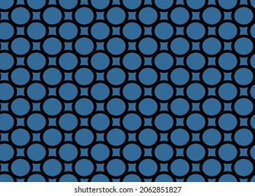 Vector seamless pattern, abstract texture background, repeating tiles in two colors.