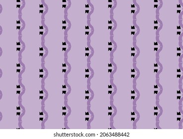 Vector seamless pattern, abstract texture background, repeating tiles in three colors.
