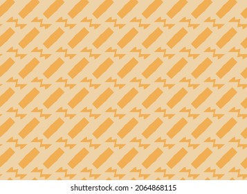 Vector seamless pattern, abstract texture background, repeating tiles in two colors.