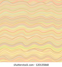 Vector seamless pattern. Abstract waves (water or wood grain) of different tints.