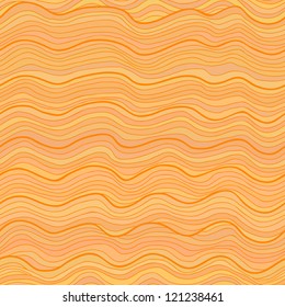 Vector seamless pattern. Abstract waves (water or wood grain) of different tints.