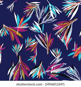 Vector seamless pattern. Abstraction beautiful decorative background. Elegant floral lace repeat, with a touch of vintage. Great for wallpaper, wrapping paper, book cover.