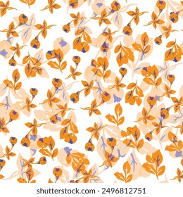 Vector seamless pattern. Abstraction beautiful decorative background. Elegant floral lace repeat, with a touch of vintage. Great for wallpaper, wrapping paper, book cover.