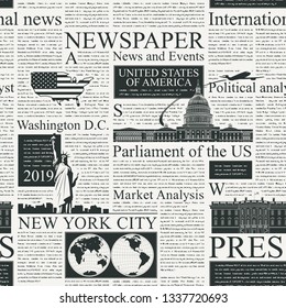 Seamless Newspaper High Res Stock Images Shutterstock