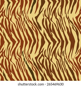 Vector seamless pattern.  animal print  texture skins tiger. Can be used for design  fabric, wallpaper, wrapping paper. 