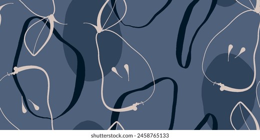 Patrón sin costuras de Vector con manzanas y peras. Texturas dibujadas a mano de moda. Diseño abstracto moderno para papel, cubierta, tela, decoración interior y otros usuarios.
