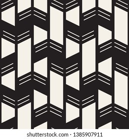 Vector seamless pattern with with arrows.Modern stylish texture