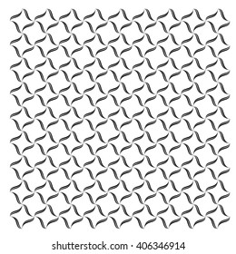 Vector seamless pattern with art ornament. Elements for design . Ornamental lace tracery background. Endless texture.Black.