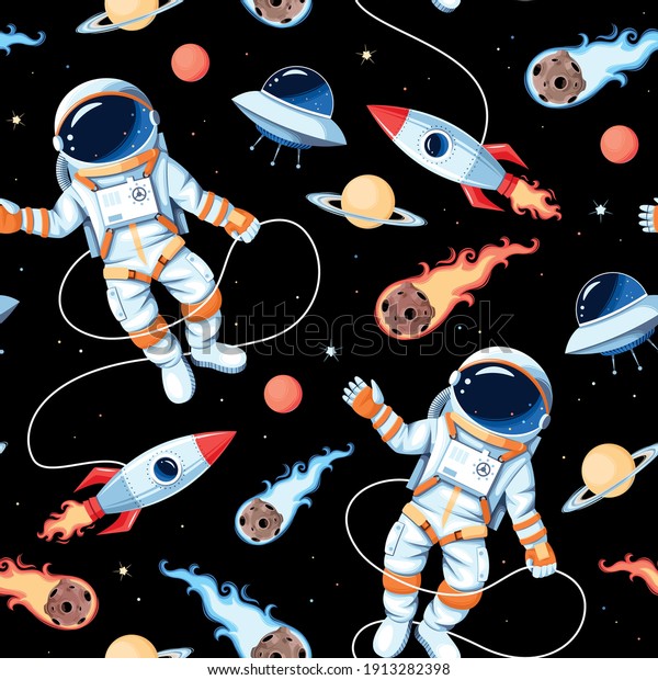 16,255 Galaxy Astronaut Pattern Images, Stock Photos & Vectors ...