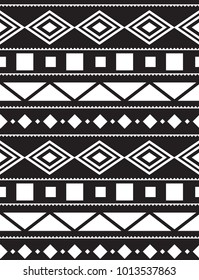 Vector seamless pattern Aztecs