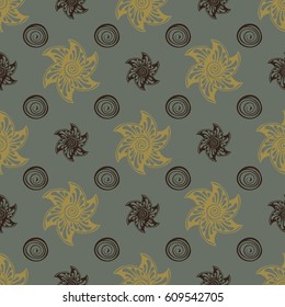 Vector Seamless pattern background. 