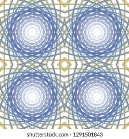 Vector seamless pattern background. Abstract geometric frame. Vintage background. Decorative ornament. Pattern in abstract style.