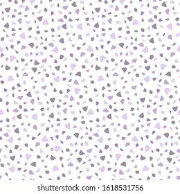 Vector seamless pattern background. Abstract hand drawn elements. Mosaic texture. Isolated on white background.