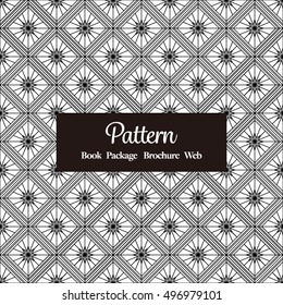 Vector Seamless Pattern Background for Book or Package or Screen Design