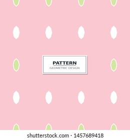 Vector seamless pattern background with different geometrical shapes of multiple colors. Illustration with symmetrical design.