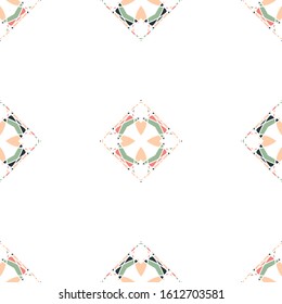 Vector seamless pattern background with different geometrical shapes of multiple colors.Vector seamless pattern background with different geometrical shapes of multiple colors.