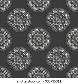 Vector seamless pattern background. Elegant luxury texture for wallpapers, backgrounds and page fill.