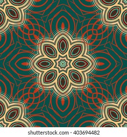 Vector seamless pattern background. Elegant luxury texture for wallpapers, backgrounds and page fill.